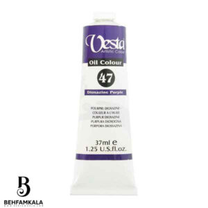 رنگ روغن وستا مدل Dioxazine Purple 47 حجم 37 میلی لیتر0.1