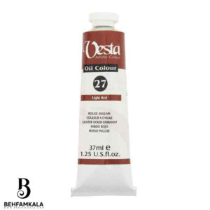 رنگ روغن وستا مدل Light Red 27 حجم 37 میلی لیتر