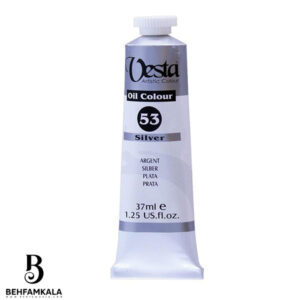 رنگ روغن وستا Silver 53 حجم 37 میل