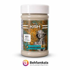 رنگ کهنه کاری خاکستری بژ کد A-01 کیش