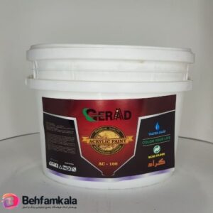 رنگ اکریلیک سفید گراد