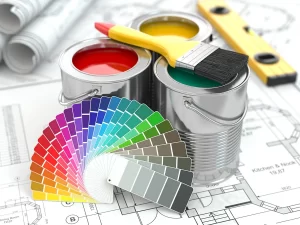 ابزار های مورد نیاز برای نقاشی ساختمان