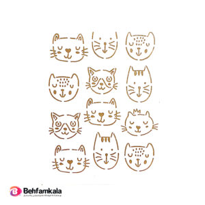 قیمت شابلون استنسیل ابعاد 30*40