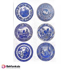 دکوپاژ برنجی (الیافی) پشت چسب دار ریچ