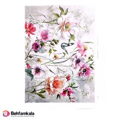 دکوپاژ برنجی (الیافی) پشت چسب دار ریچ 5595