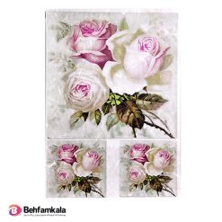خرید دکوپاژ برنجی (الیافی) پشت چسب دار ریچ SHBY2 متوسط