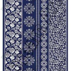 دکوپاژ برنجی(الیافی)دریم آرت کد 247 گل آبی