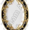 دکوپاژ برنجی(الیافی)دریم آرت کد 338 زمینه دایره ای