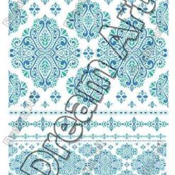 دکوپاژ برنجی(الیافی)دریم آرت کد 650 طرح زمینه و حاشیه