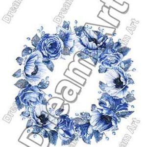 دکوپاژ برنجی(الیافی)دریم آرت کد 2193 طرح زمینه