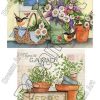 دکوپاژ برنجی(الیافی)دریم آرت کد 2832 طرح زمینه گلدان