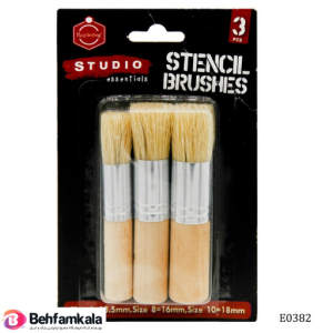 قلم استنسیل 3 عددی keep smiling مدل studio