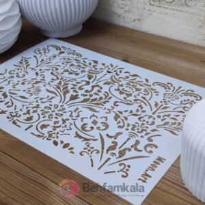 شابلون استنسیل کد 109 ابعاد 25*35