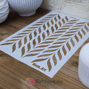 شابلون استنسیل کد 114 ابعاد 25*35