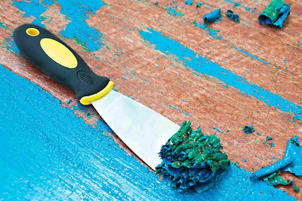 پاک کردن رنگ روغن از سطوح چوبی