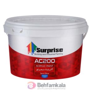 رنگ اکریلیک نیمه‌براق AC200 سوپرایز