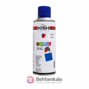 اسپری رنگ رونق کیش مدل آبی نیسانی RAL 5017
