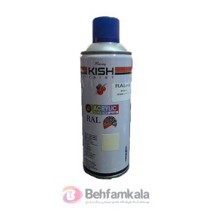 اسپری رنگ رونق کیش مدل کرم روشن  RAL 1015