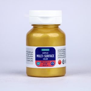 اکریلیک مولتی سرفیس سوداکو متالیک طلایی