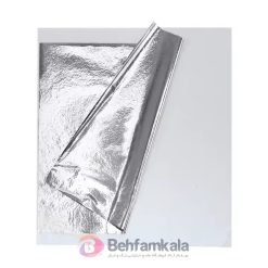 ورق نقره ۱۰۰ برگی پوستی دار سایز ۱۴ در ۱۴