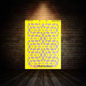 شابلون استنسیل ابعاد 35*25 کد HND 309