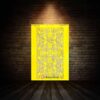 شابلون استنسیل ابعاد 50*35 کد HNC 218