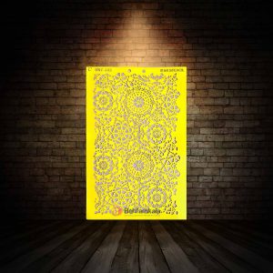 شابلون استنسیل ابعاد 50*35 کد HNC 305