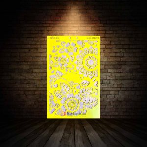شابلون استنسیل ابعاد 50*35 کد HNC 303