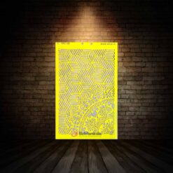 شابلون استنسیل ابعاد 50*35 کد HNC 86