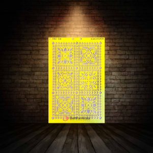 شابلون استنسیل ابعاد 50*35 کد HNC 158