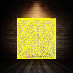 شابلون استنسیل ابعاد 50*50 کد MRM 4