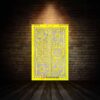 شابلون استنسیل ابعاد 50*35 کد HNC 140