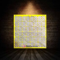 شابلون استنسیل ابعاد 50*50 کد GEF 31