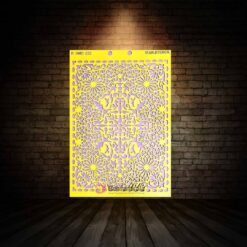 شابلون استنسیل ابعاد 35*25 کد HND 223