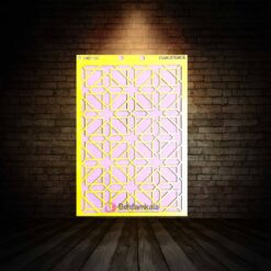 شابلون استنسیل ابعاد 35*25 کد HND 247