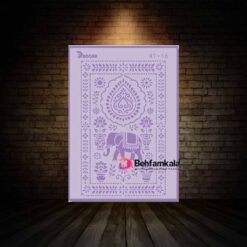 شابلون استنسیل ابعاد 52*38 کد RT 16