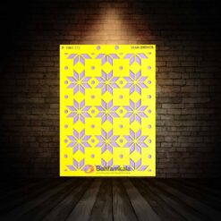 شابلون استنسیل ابعاد 35*25 کد HND 272