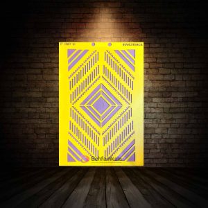 شابلون استنسیل ابعاد 35*25 کد HND 10