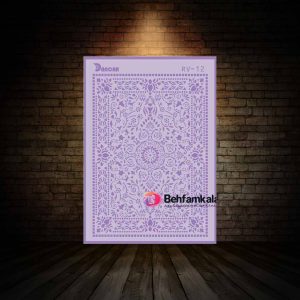 شابلون استنسیل ابعاد 80*60 کد RV 12
