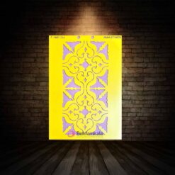 شابلون استنسیل ابعاد 35*25 کد HND 254