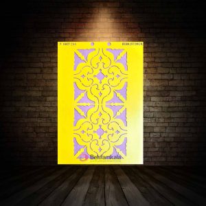 شابلون استنسیل ابعاد 35*25 کد HND 254