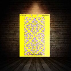 شابلون استنسیل ابعاد 35*25 کد HND 276