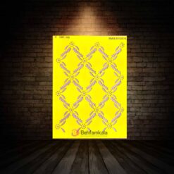 شابلون استنسیل ابعاد 35*25 کد HND 183