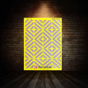 شابلون استنسیل ابعاد 35*25 کد HND 169