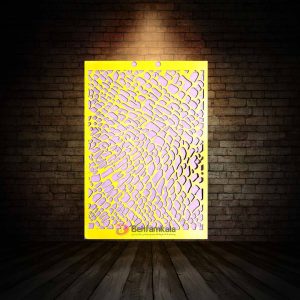 شابلون استنسیل ابعاد 35*25 کد HDN N