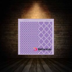 شابلون استنسیل ابعاد 44*40 کد HD 097