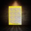 شابلون استنسیل ابعاد 35*25 کد HND T