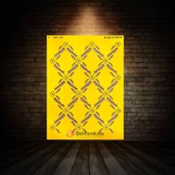 شابلون استنسیل ابعاد 35*25 کد HND 163
