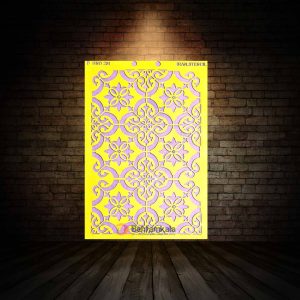 شابلون استنسیل ابعاد 35*25 کد HND 261