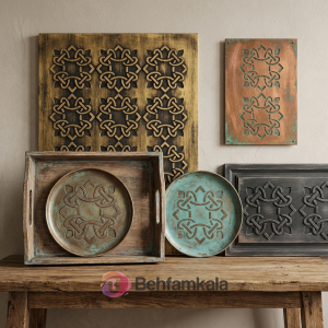 شابلون استنسیل ابعاد 20*20 کد 11164